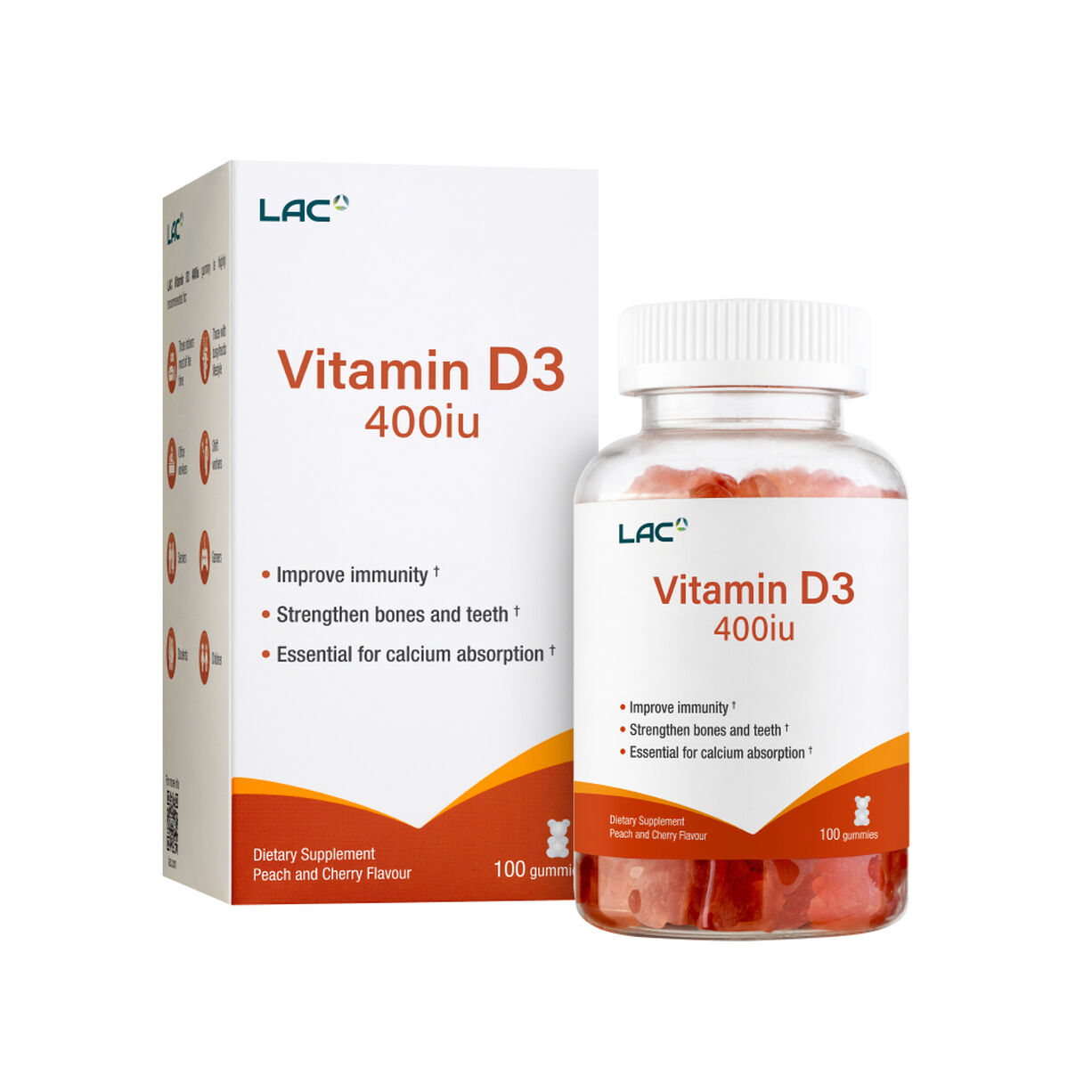 Vitamin D3 400 IU (Gummy) | LAC