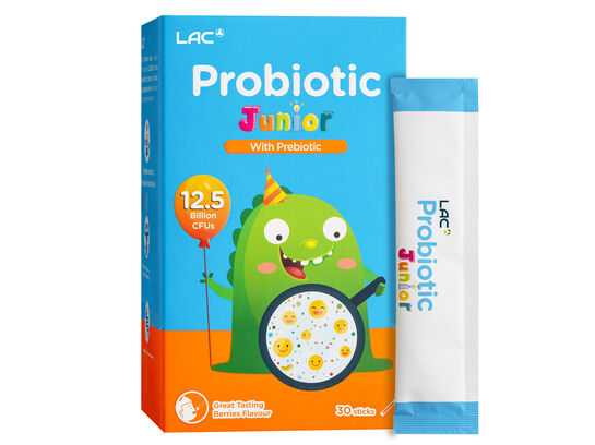 Probiotic Junior - 12.5 Billion CFU with Prebiotic